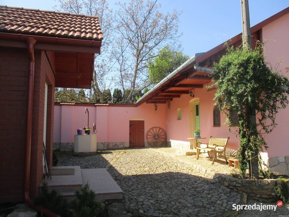 Uroczy dom z dużym ogrodem i 2 garażami Krosna Zręcin