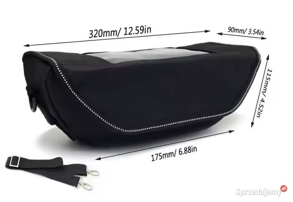 Torebka na kierownicę wodoodporna cb650r