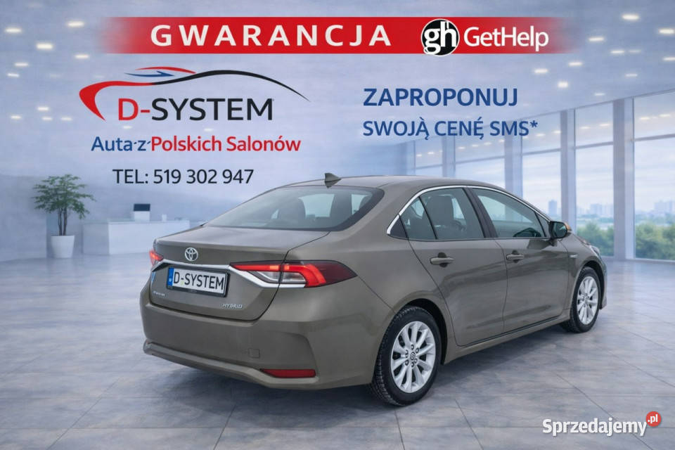 Toyota Corolla 20r Gwarancja BEZWYPADKOWE Salon automatyczna Białystok
