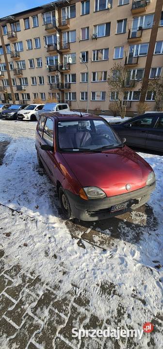 Fiat seicento 900 długie opłaty przebieg 106600 2/3 małopolskie Oświęcim
