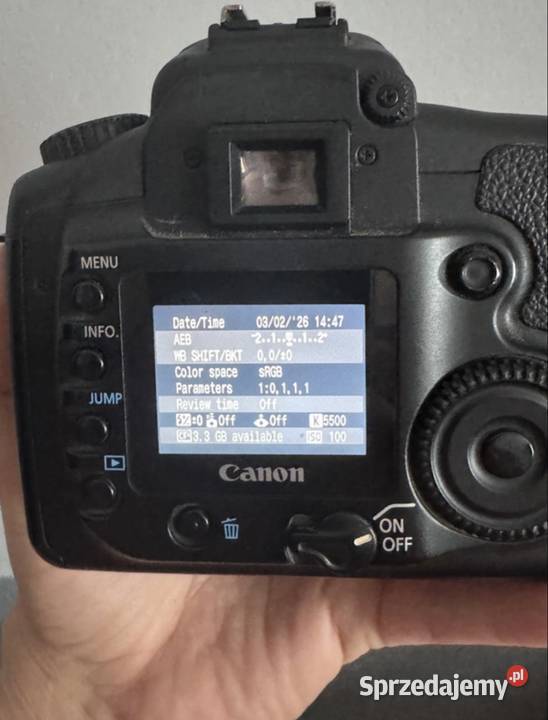 Canon eos 20D samo body