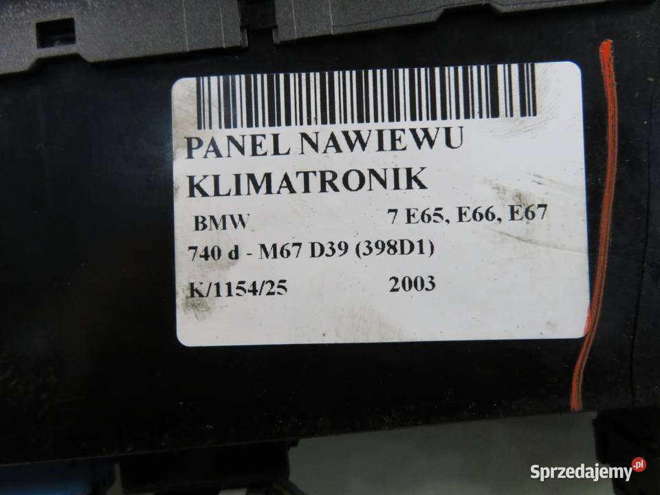 KLIMATRONIK BMW 7 E65 E66 E67 6932149