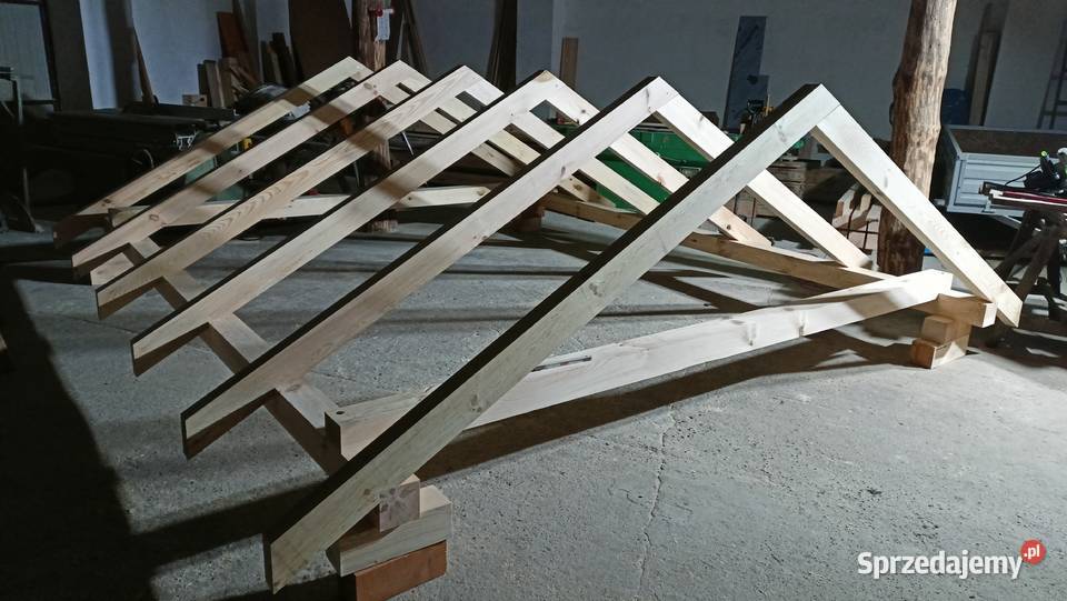 Konstrukcja szkielet wiaty altany 6m x 4m