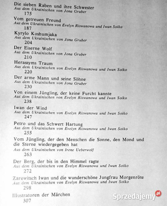 Wie Iwan die Sonne besuchte Ukrainische Pozostałe Chełm