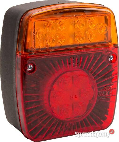 Lampa tylna zespolona LED kwadratowa 1224V Oświetlenie