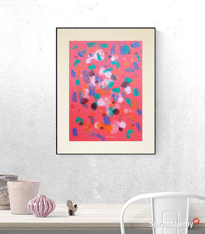 abstrakcyjny rysunek minimalizm obraz abstrakcja Toruń