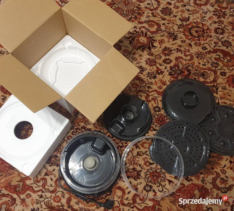 Parowar renomowanej firmy Tefal komplet sklepowy Warszawa