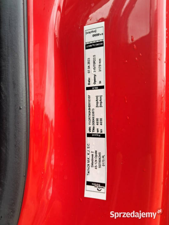 Volvo fh 500 0km dolnośląskie Komorniki