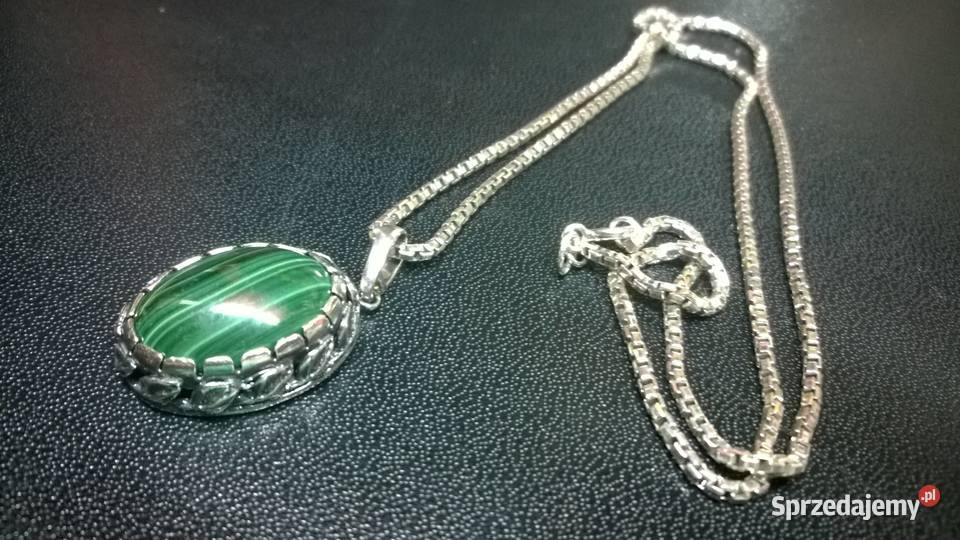 srebrny łańcuszek z wisiorkiem 0109 srebrne Naszyjniki Warszawa