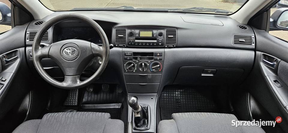 Toyota Corolla E 12 2004r 14 VVTI benzgaz wspomaganie kierownicy