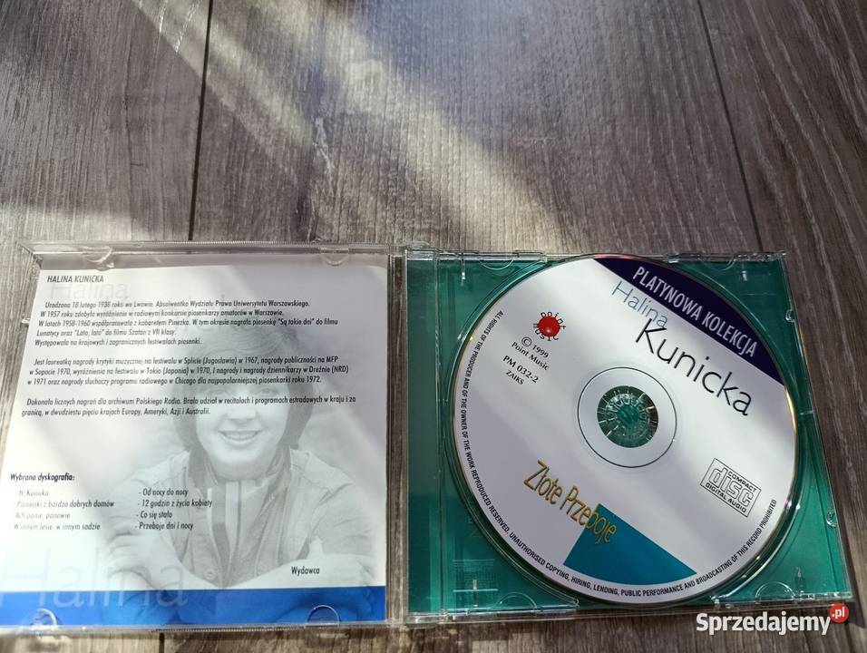 Halina Kunicka złote przeboje platynowa kolekcja Poznań