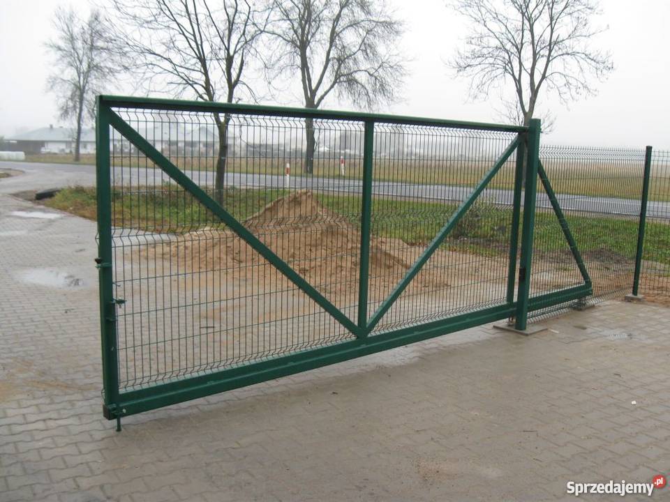 Brama przesuwna 3D Gorlice