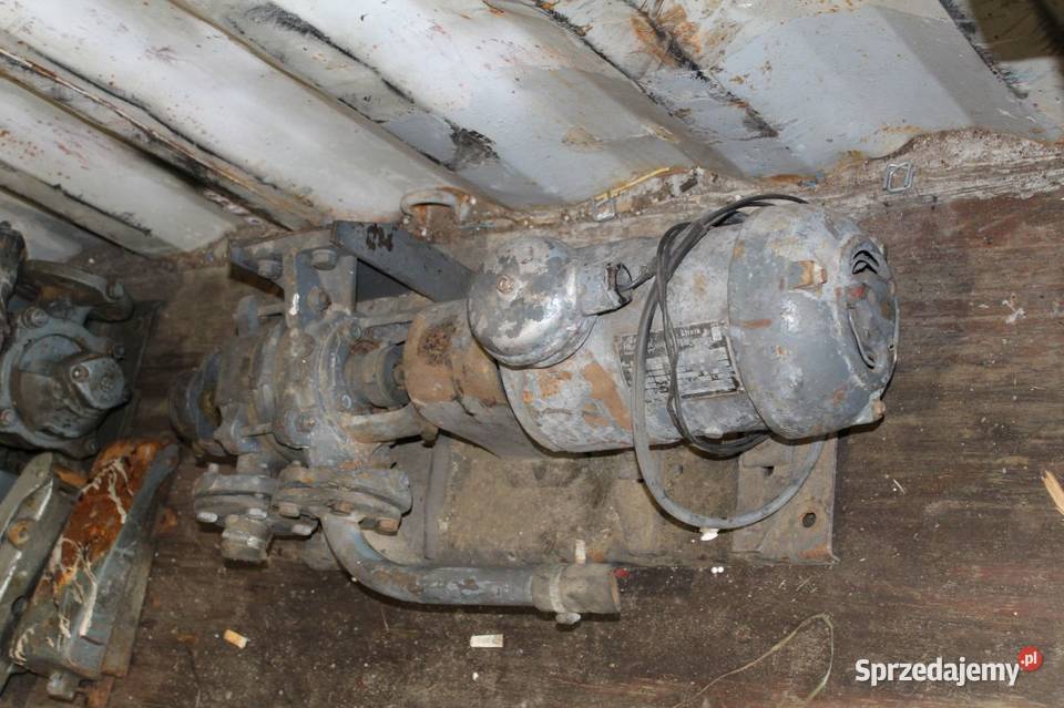 Silnik elektryczny z pompą instalacji 110V Koło