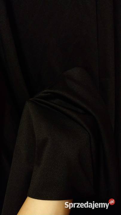Długa maxi spódnica czarna głęboka czerń goth Warszawa