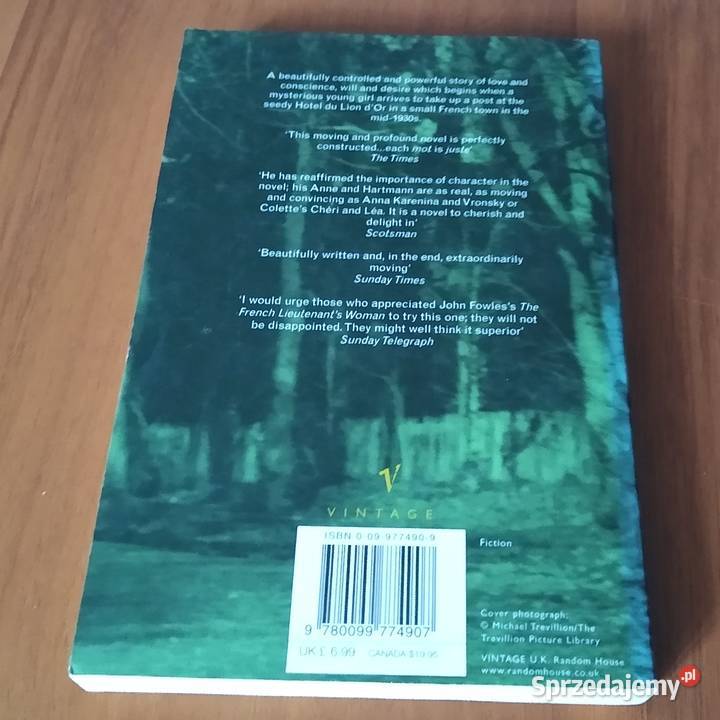 The girl at the Lion Dor Sebastian Faulks pomorskie