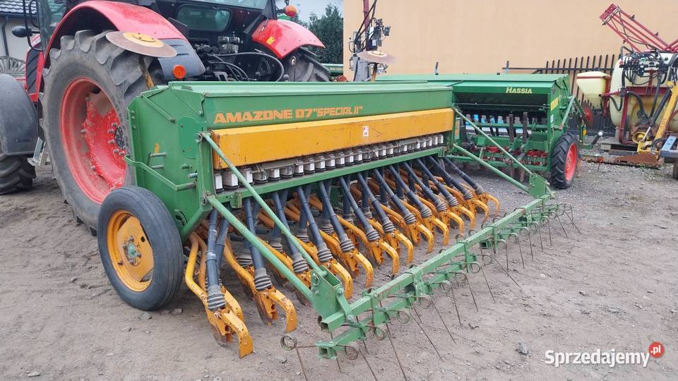 Siewnik do zboża HASSIA DKL250 ścieżki KOMPUTER Amazone Przymiłowice