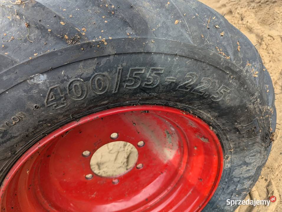 Opona BKT 40055R225 NOWA z felgą 6 otworów Stężyca