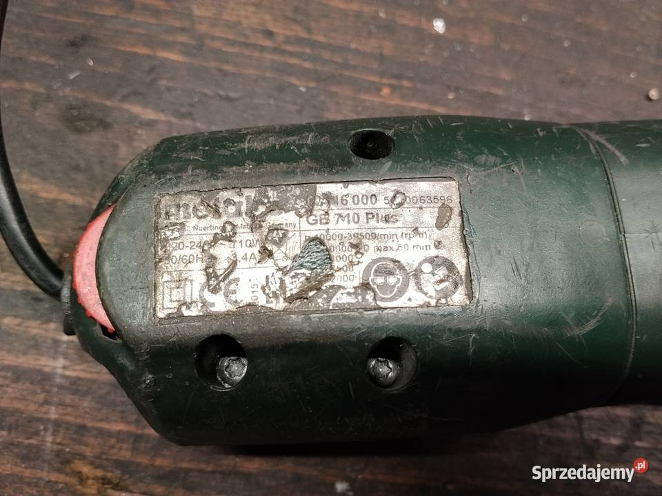 Szlifierka prosta Metabo