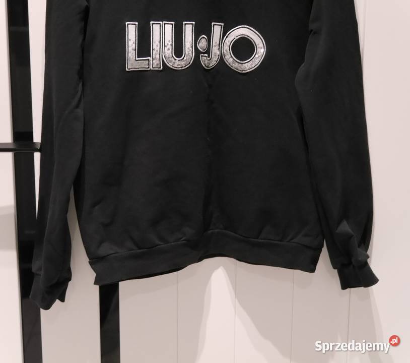 Liu Jo fajna bluza logo cekiny 36 S Inny materiał Wrocław