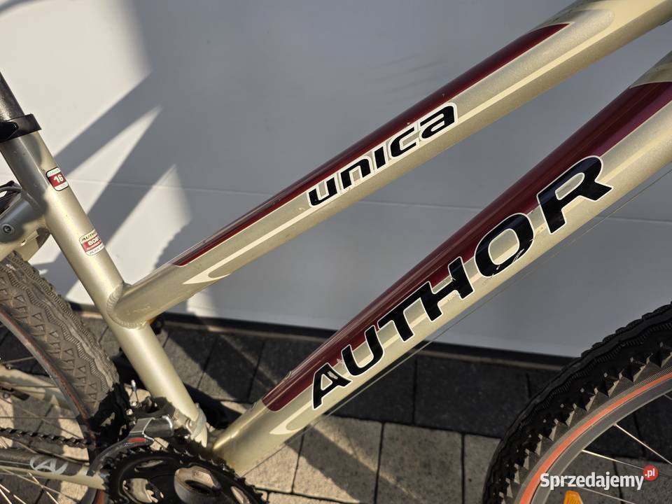 Rower górski AUTHOR UNICA ALTUS alu16 amor ŁADNY Górskie, MTB Rowery i akcesoria Jelenia Góra