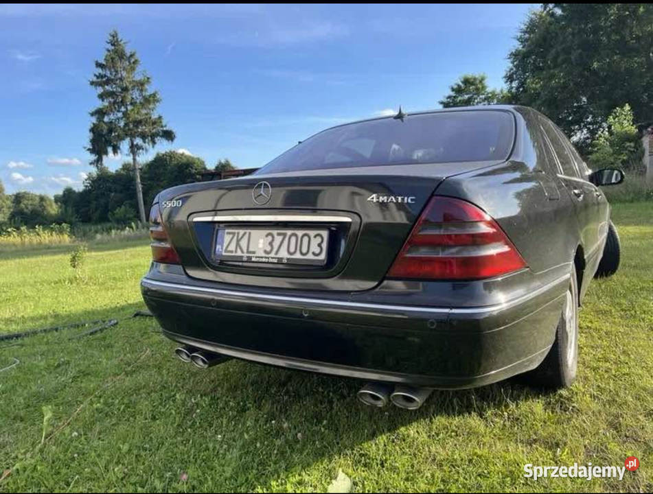 MercedesBenz S500 W220 Klasa S Kołobrzeg sprzedam