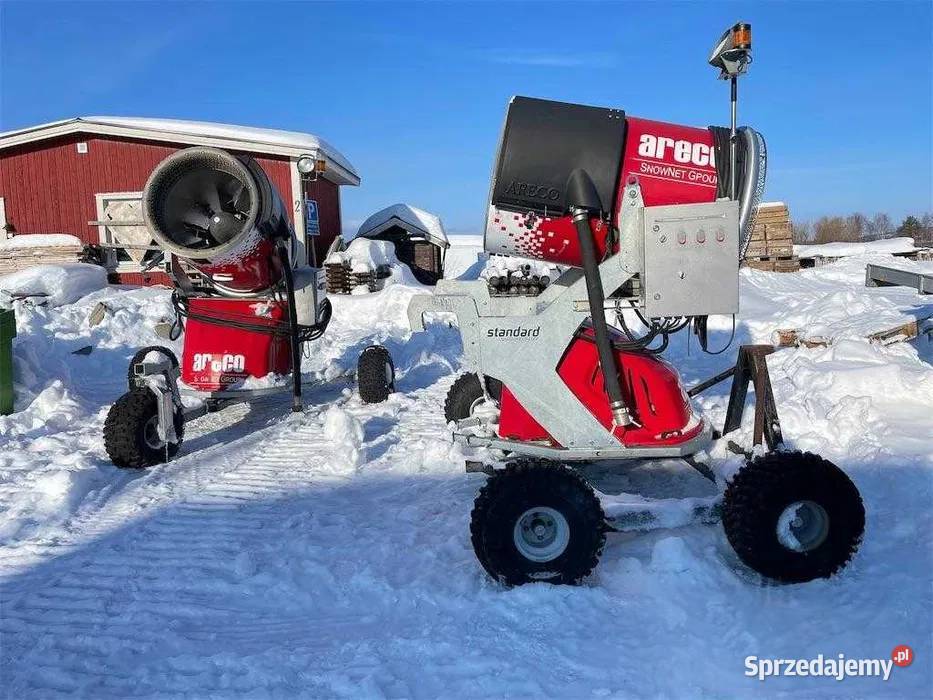 2x Armatka śnieżna ARECO Standard 2010 gotowe do