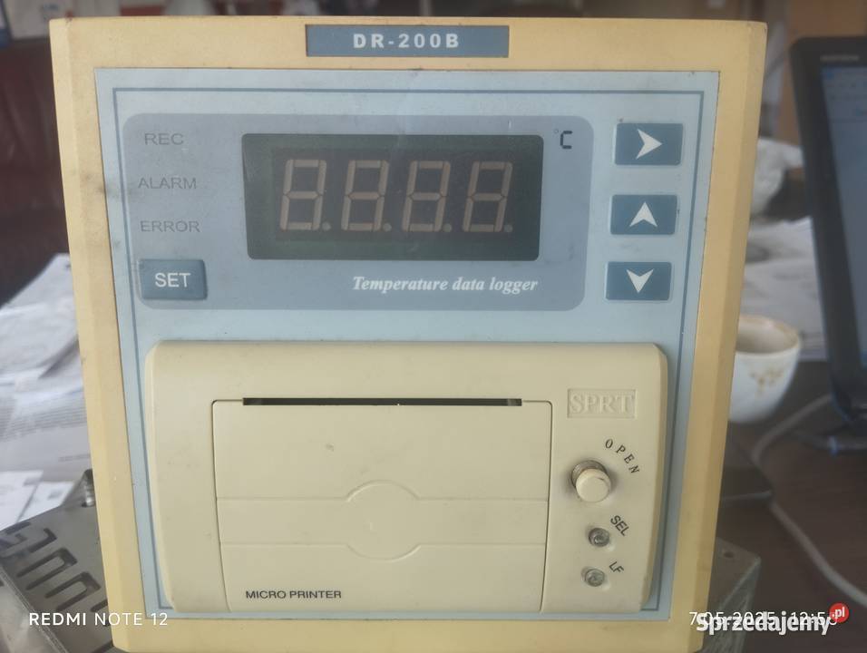 Rejestrator temperatury z drukarką DR200b Mojusz sprzedam