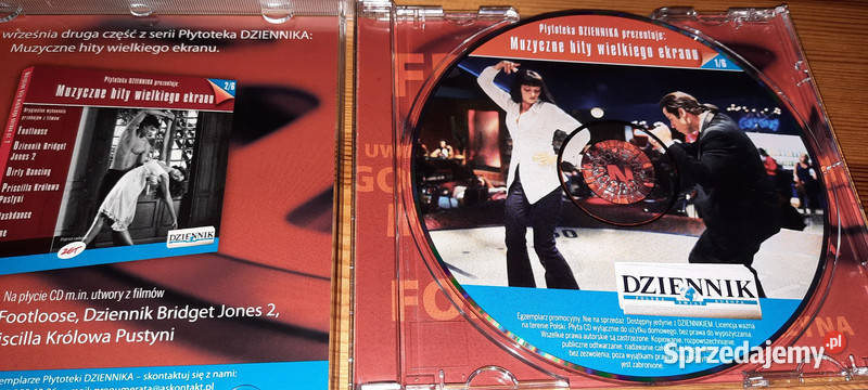 Muzyczne hity wielkiego ekranu CD 1 1 płyta mazowieckie Warszawa
