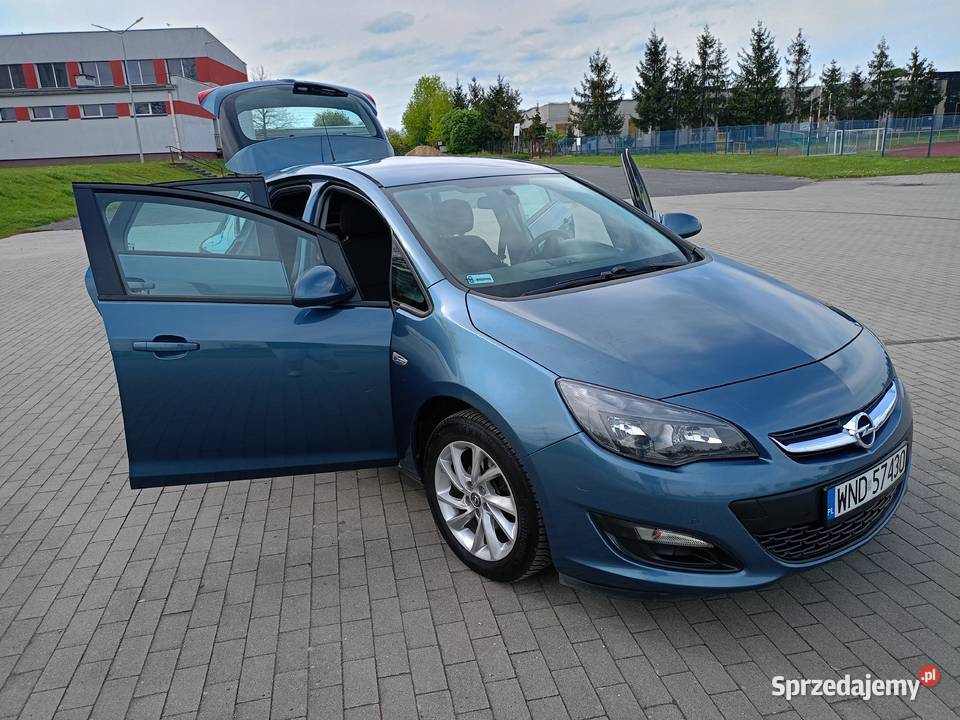 Opel Astra J 2014r 14 wspomaganie kierownicy kujawsko-pomorskie Warlubie