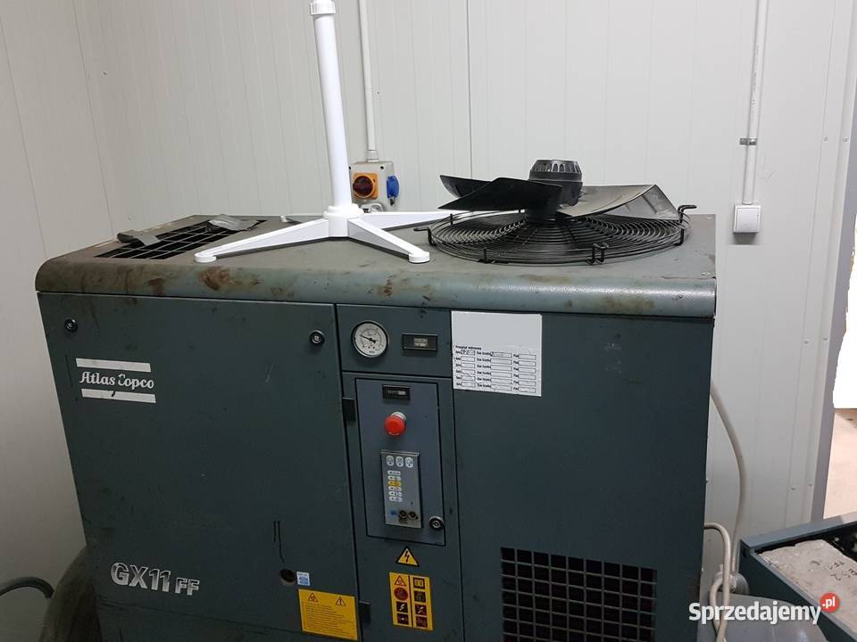 Sprężarka śrubowa Atlas Copco GX11 Wierzbica sprzedam
