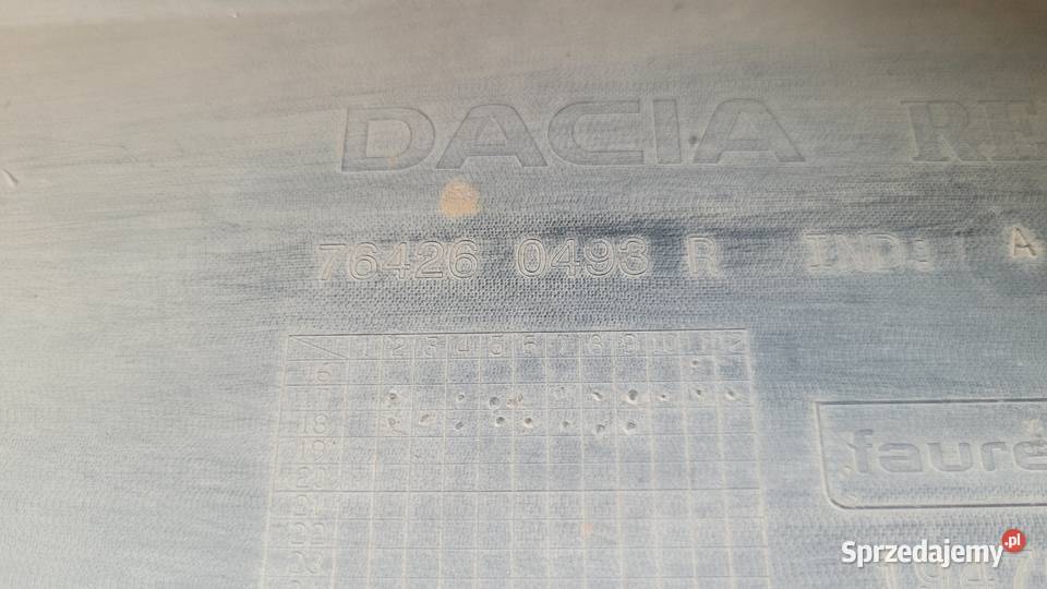 DACIA DUSTER II LISTWA PROGOWA PRAWA PROG PRAWY osobowe Ruda Śląska