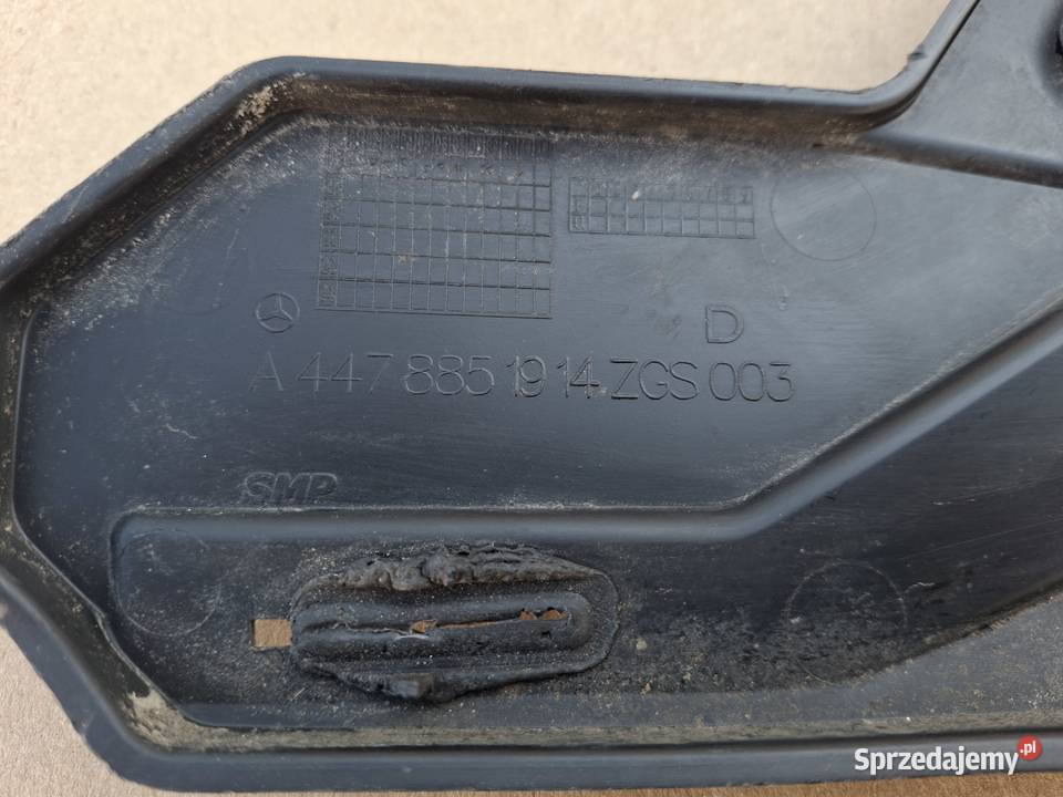 MERCEDES VKLASA W447 VITO ŚLIZG MOCOWANIE Bieleń