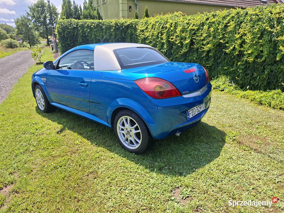 Opel tigra 14 90 LPG cabrio twardy blaszany dach Żary