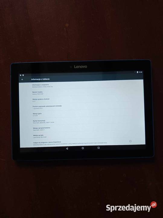 Tablet Lenovo TBX103F 101 1280x800 HD 16GB sprzedam