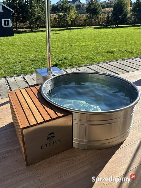 Balia ogrodowa ze stali nierdzewnej 150x60