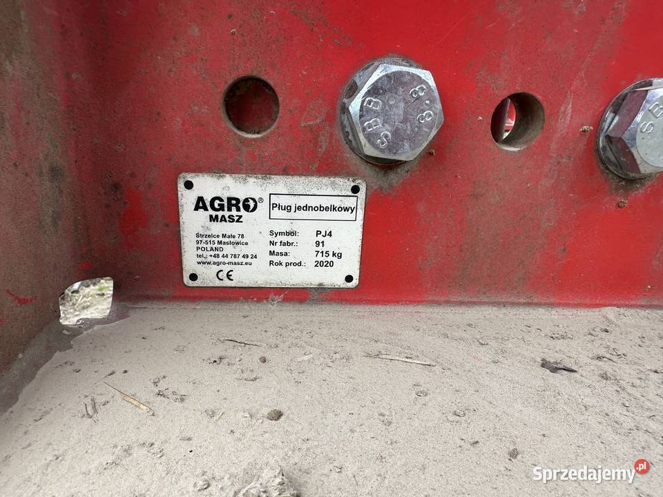 Sprzedam pług agromasz Agromasz podkarpackie Cewków