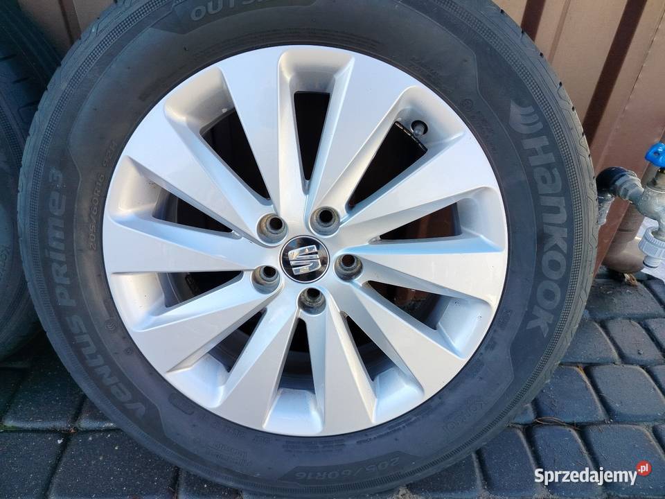 Alufelgi z oponami letnimi Seat aluminiowe Czarna Woda