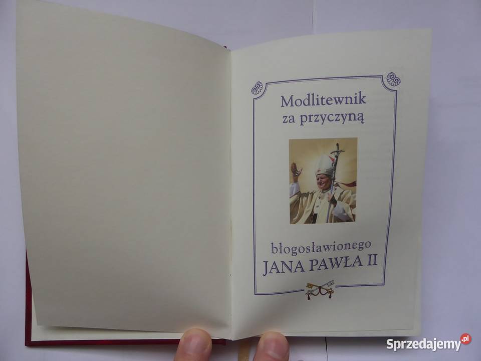 Modlitewnik przyczyną bł Jana Pawła II Głuchołazy