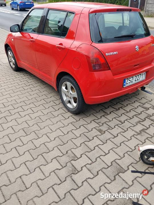 SUZUKI SWIFT 13 czerwony Poznań
