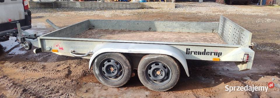 Przyczepa barnderup 2500 minikoparka uchylna Lwówek Śląski