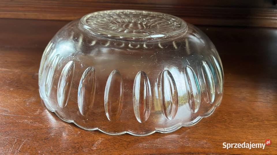 Salaterka miska owocarka To szkło Wzór to owalne Gdańsk