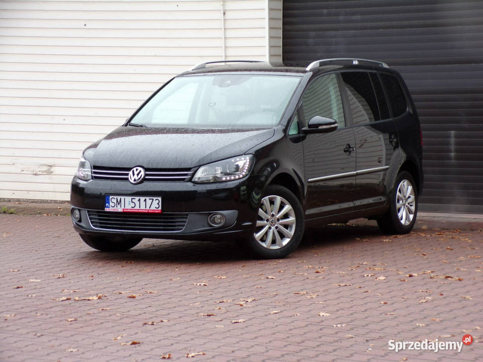 Volkswagen Touran BI Xenon Automat 7 Osobowy Led Rok produkcji 2011