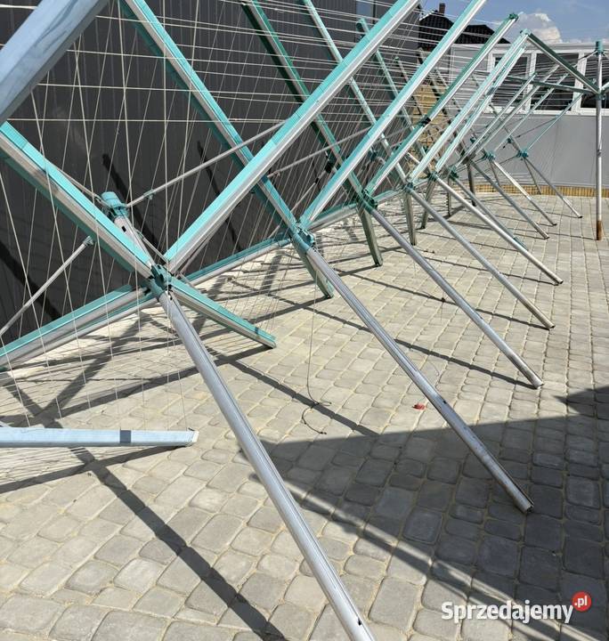 Suszarka do prania na zewnątrzAluminiumMega Ostrów Wielkopolski