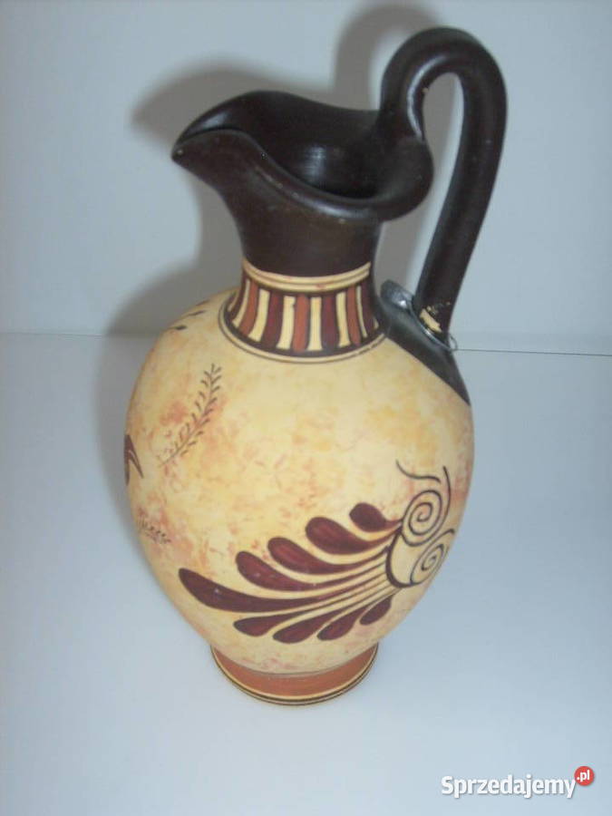 Amforka kopia sygnowana PERIOD 500 pne HAND MADE dolnośląskie Wrocław