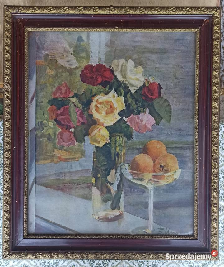 Stare ok 100 letnie obrazy Wieluń sprzedam