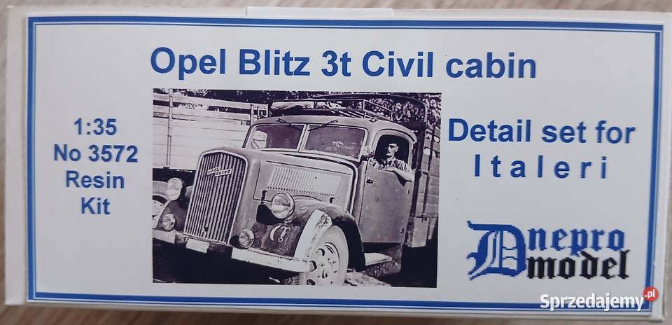 Dnepromodel DM3572 Opel Blitz 3t Civil cabin Lubartów