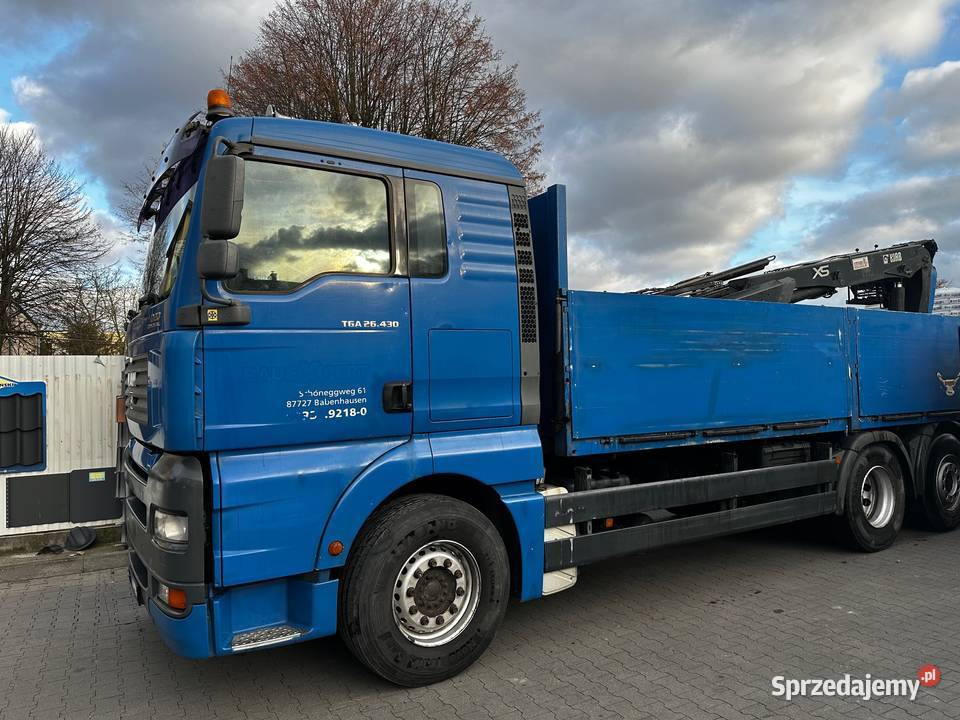MAN TGA 26430 HDS HIAB 166 Dźwigi samochodowe