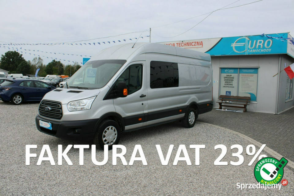 Ford Transit L4H2 Ambiente 6 osob Fvat Polski