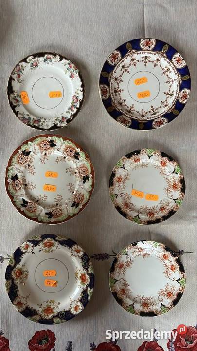 Angielski talerzyk deserowy Syg Gdańsk