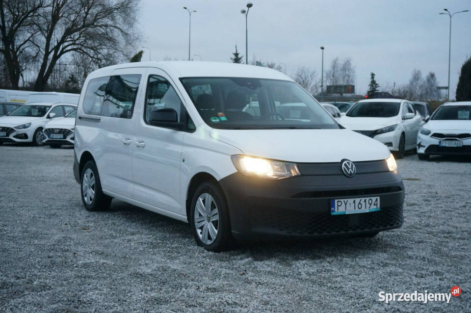 Volkswagen Caddy 20 TDI 122 MAXI 7 os Salon wielkopolskie